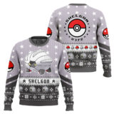 Hooktab Pokemon Gen 3 Shelgon Ugly Christmas Sweater
