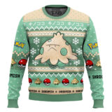Hooktab Pokemon Gen 3 Shroomish Ugly Christmas Sweater