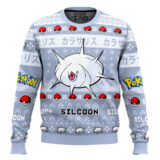 Hooktab Pokemon Gen 3 Silcoon Ugly Christmas Sweater