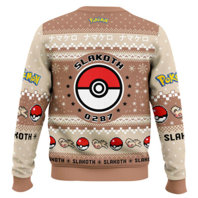 Hooktab Pokemon Gen 3 Slakoth Ugly Christmas Sweater