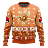 Hooktab Pokemon Gen 3 Solrock Ugly Christmas Sweater