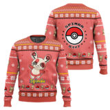 Hooktab Pokemon Gen 3 Spinda Ugly Christmas Sweater