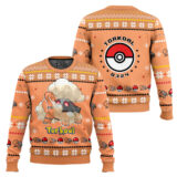 Hooktab Pokemon Gen 3 Torkoal Ugly Christmas Sweater