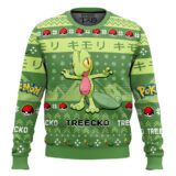 Hooktab Pokemon Gen 3 Treecko Ugly Christmas Sweater
