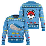 Hooktab Pokemon Gen 3 Wailord Ugly Christmas Sweater