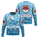 Hooktab Pokemon Gen 3 Walrein Ugly Christmas Sweater