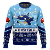 Hooktab Pokemon Gen 3 Whiscash Ugly Christmas Sweater