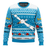Hooktab Pokemon Gen 3 Wingull Ugly Christmas Sweater