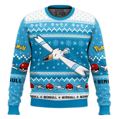 Hooktab Pokemon Gen 3 Wingull Ugly Christmas Sweater