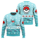 Hooktab Pokemon Gen 3 Wynaut Ugly Christmas Sweater