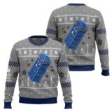 Hooktab Police Tardis Doctor Who Ugly Christmas Sweater