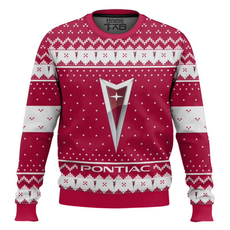 Hooktab Pontiac Ugly Christmas Sweater