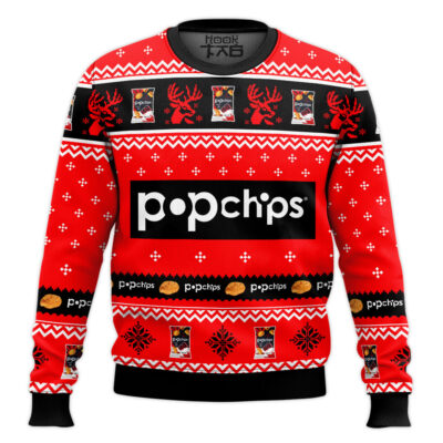 Hooktab Popchips Ugly Christmas Sweater