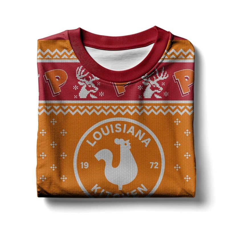 Hooktab Popeyes Ugly Christmas Sweater Hooktab Popeyes Ugly Christmas Sweater