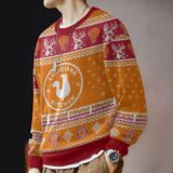 Hooktab Popeyes Ugly Christmas Sweater
