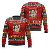 Hooktab Post Malone Home Malone Ugly Christmas Sweater