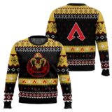 Hooktab Predator Rank Apex Legends Ugly Christmas Sweater