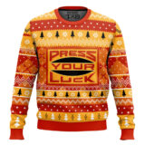 Hooktab Press Your Luck Ugly Christmas Sweater