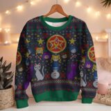 Hooktab Pretty Guardians Sailor Moon Ugly Christmas Sweater