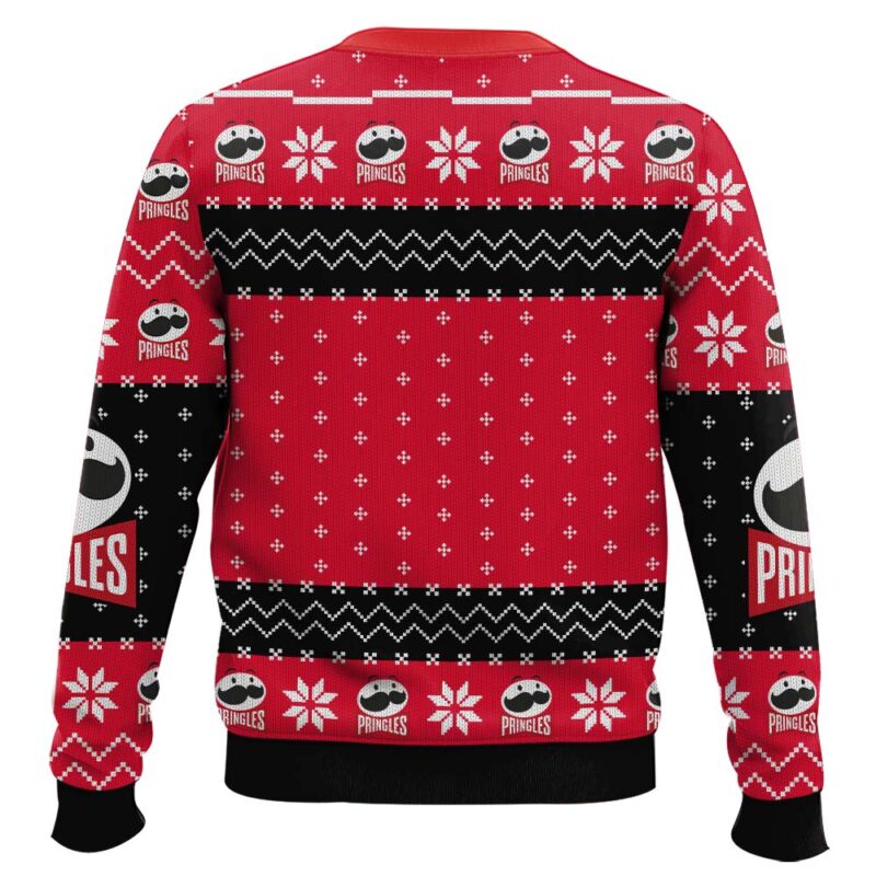 Hooktab Pringles Snack Ugly Christmas Sweater Hooktab Pringles Snack Ugly Christmas Sweater