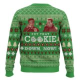 Hooktab Put That Cookie Down, Now Jingle All The Way Ugly Christmas Sweater