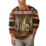 Hooktab Pyramid Thing Silent Hill Ugly Christmas Sweater