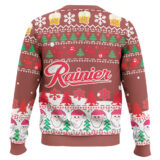 Hooktab Rainier Beer Santa Claus Ugly Christmas Sweater