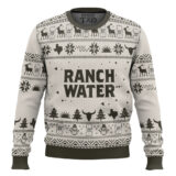 Hooktab Ranch Water Seltzer Ugly Christmas Sweater
