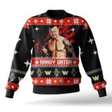 Hooktab Randy Orton WWE Ugly Christmas Sweater