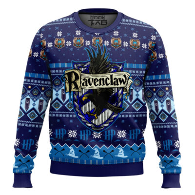Hooktab Ravenclaw Ugly Christmas Sweater