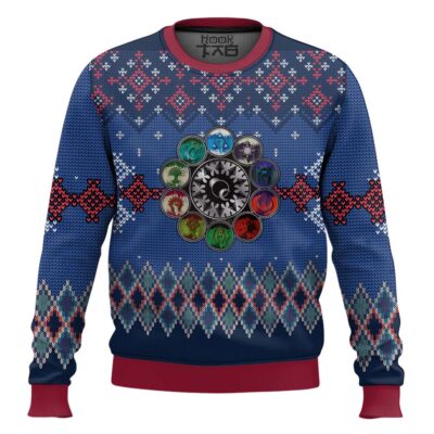 Hooktab Ravnica Magic The Gathering Ugly Christmas Sweater