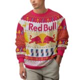 Hooktab Red Bull Red Bull Energy Drink Ugly Christmas Sweater