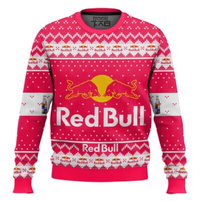 Hooktab Red Bull Ugly Christmas Sweater