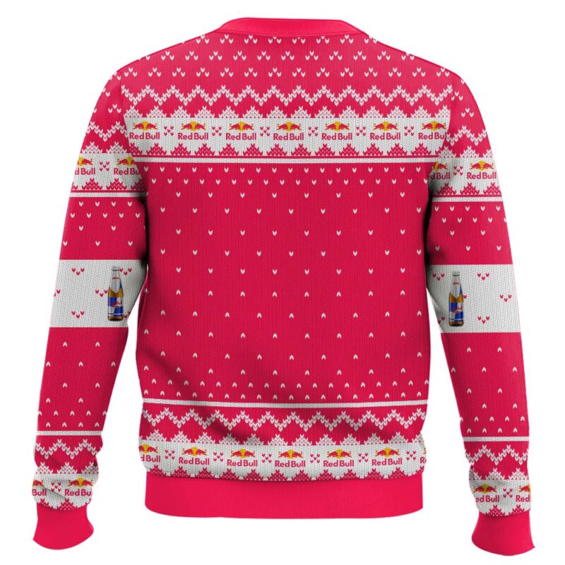 Hooktab Red Bull Ugly Christmas Sweater Hooktab Red Bull Ugly Christmas Sweater