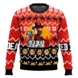 Hooktab Red Dead Redemption Ugly Christmas Sweater