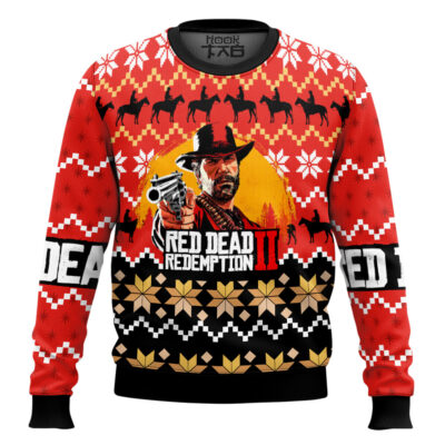 Hooktab Red Dead Redemption Ugly Christmas Sweater