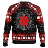 Hooktab Red Hot Chili Peppers Ugly Christmas Sweater