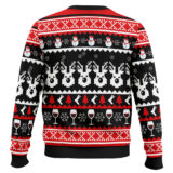 Hooktab Red Wine Santa Ugly Christmas Sweater
