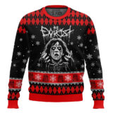Hooktab Regan Macneil The Exorcist Ugly Christmas Sweater