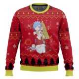Hooktab Rem Re:Zero Ugly Christmas Sweater