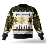 Hooktab Remy Martin Cognac Fine Champagne Ugly Christmas Sweater