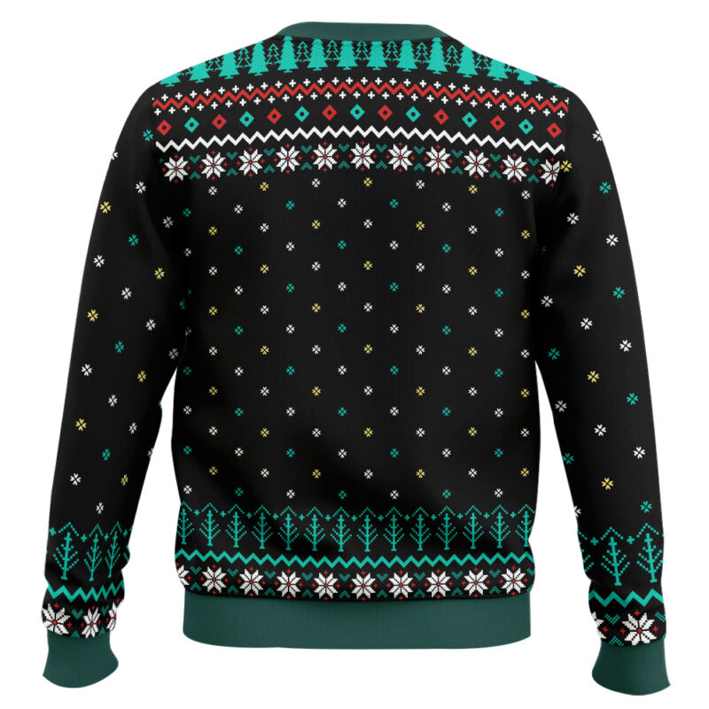 Hooktab Respiratory Lights Ugly Christmas Sweater Hooktab Respiratory Lights Ugly Christmas Sweater