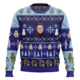 Hooktab Rey Jedi Star Wars Ugly Christmas Sweater