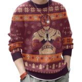 Hooktab Rey Mysterio Rubio WWE Ugly Christmas Sweater