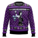 Hooktab Rhea Ripley Judge Jury Executioner WWE Ugly Christmas Sweater