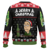 Hooktab Rick And Morty Jerry Christmas Ugly Christmas Sweater
