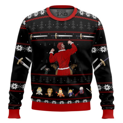 Hooktab Rider Iskandar Waver Fate/Zero Ugly Christmas Sweater