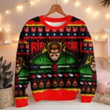Hooktab Rip And Tear Doom Ugly Christmas Sweater
