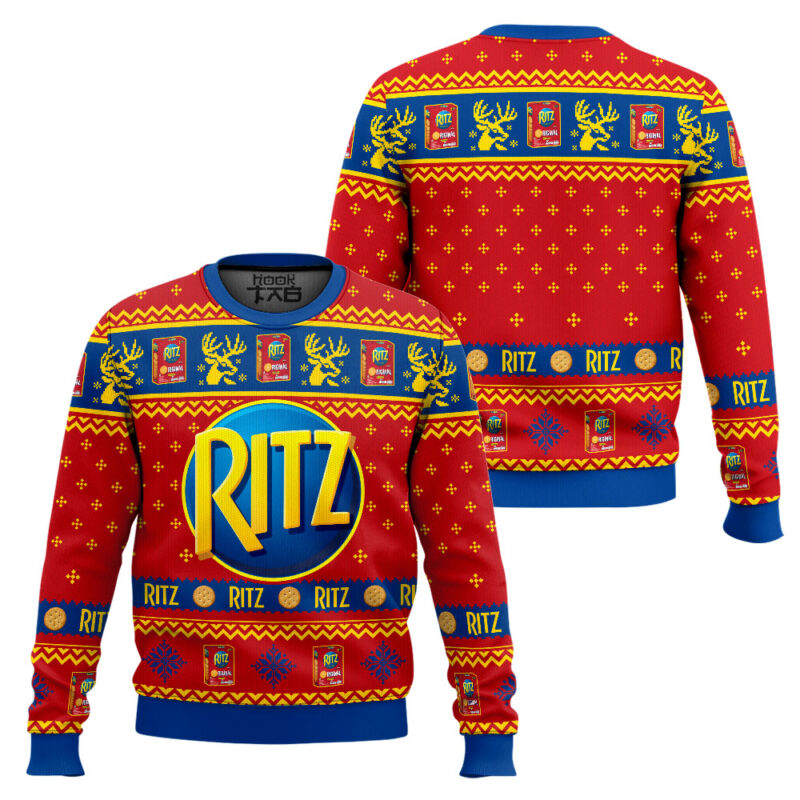 Hooktab Ritz Ugly Christmas Sweater Hooktab Ritz Ugly Christmas Sweater