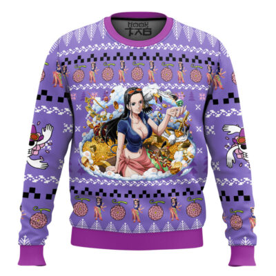 Hooktab Robin One Piece Ugly Christmas Sweater